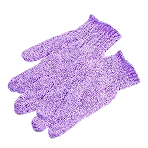 Healvian 2 Stück Teiliges Nylon Duschhandschuhe Peeling Handschuhe für Körperpflege Einsetzbar für Männer und von Healvian