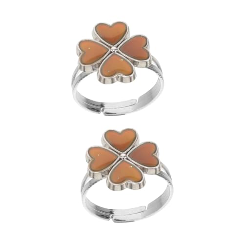 Healvian 2 Stück Thermochromer Ring Stimmung Schmuck für Mädchen anziehen Farbwechselringe für Mädchen Kleine Mädchenschmuck Ring für Kinderringe Kinderschmuck Zinklegierung Healvian 2 Stück Thermochromer Ring Stimmung Schmuck für Mädchen anziehen Farbwechselringe für Mädchen Kleine Mädchenschmuck Ring für Kinderringe Kinderschmuck Zinklegierung von Healvian