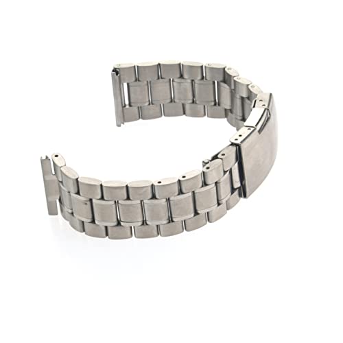Healvian 2 Stück Uhrenarmband mit Geraden Enden Federstecker Silber Robustes Armband für Herren Damen Ersetzen Alter oder Beschädigter Armbänder Healvian 2 Stück Uhrenarmband mit Geraden Enden Federstecker Silber Robustes Armband für Herren Damen Ersetzen Alter oder Beschädigter Armbänder von Healvian