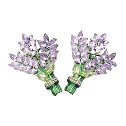 Healvian 2 Stück Vintage Lavendel Brosche aus Zinklegierung Stilvolle Blumenstrauß Anstecknadeln für Damen Modische Kleidung Accessoires mit Exklusivem Chic und Stilvollem Design Healvian 2 Stück Vintage Lavendel Brosche aus Zinklegierung Stilvolle Blumenstrauß Anstecknadeln für Damen Modische Kleidung Accessoires mit Exklusivem Chic und Stilvollem Design von Healvian