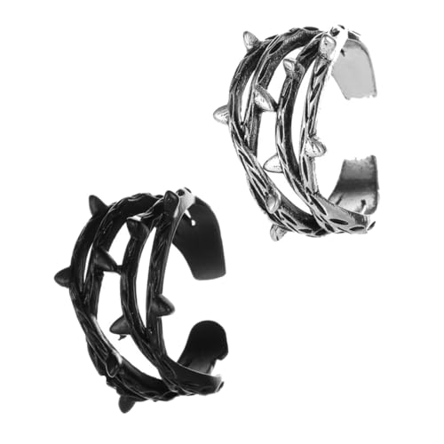 Healvian 2 Stück Vintage Zweig ring Hochzeit Schicht Damen khimar hijab würfelunterlage schellenring herren schmuck frauen ringe silber zweigförmiger Ring modischer Fingerschmuck Legierung Healvian 2 Stück Vintage Zweig ring Hochzeit Schicht Damen khimar hijab würfelunterlage schellenring herren schmuck frauen ringe silber zweigförmiger Ring modischer Fingerschmuck Legierung von Healvian