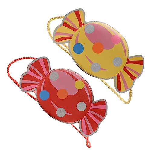 Healvian 2 Stück Wechselgeldtaschen Umhängetaschen Bonbonform Rot Gelb Praktische Gürteltaschen Healvian 2 Stück Wechselgeldtaschen Umhängetaschen Bonbonform Rot Gelb Praktische Gürteltaschen von Healvian