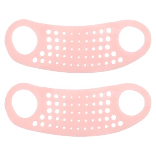 Healvian 2 Stück Wiederverwendbare Kinnriemen für Sofortige Hautstraffung Silikon Patch zur Reduzierung Doppelkinns für Definierte V Form für von Healvian