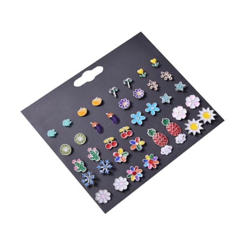 Healvian 20 Paare Ohrringe Fruchtdesign für Frauen Ohrringe Ohrstecker für Besondere Anlässe für Muttertag oder Valentinstag Healvian 20 Paare Ohrringe Fruchtdesign für Frauen Ohrringe Ohrstecker für Besondere Anlässe für Muttertag oder Valentinstag von Healvian