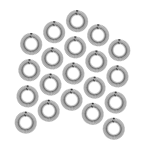 Healvian 20 Stück Elastischer Haarkamm Stretchkamm Für Damen Haarkamm Stirnband Flexibler Kamm Elastischer Kamm Haarspange Kunststoffkämme Für Haare Flexibler von Healvian