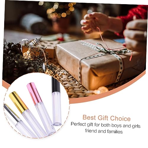 Healvian 20 Stück Lippenpflegestift Tuben mit Metallverschluss Auslaufsichere DIY Lipgloss Behälter für Frauen Wiederbefüllbare Kosmetik Verpackung für Reisen und Make Up Proben von Healvian