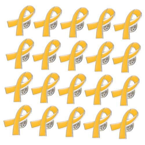 Healvian Awareness Pin Brosche Set 20 Stücke Band Anstecknadel Unterstützung Event Zubehör von Healvian