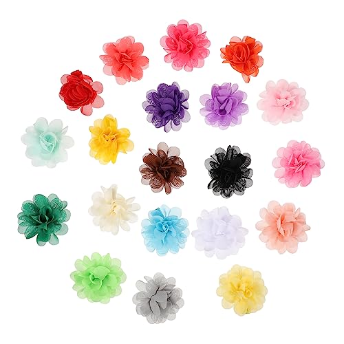 Healvian 20 Stück Teiliges Blumen Haarspangen für Mädchen Bunte Chiffon Haarclips mit Floralen Verzierungen für Feste Feiertage und Themenpartys Healvian 20 Stück Teiliges Blumen Haarspangen für Mädchen Bunte Chiffon Haarclips mit Floralen Verzierungen für Feste Feiertage und Themenpartys von Healvian