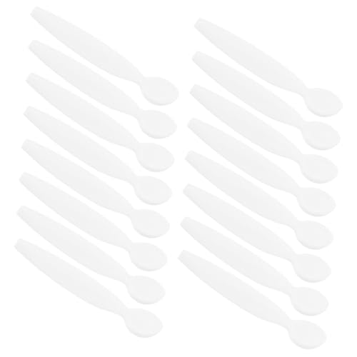 Healvian 20 Stück Teiliges Kosmetikspatel Creme Löffel Mini Makeup Spatel für Gesichtscreme Augencreme Leicht Tragbar Schonend Hautfreundlich für Frauen und Mädchen Healvian 20 Stück Teiliges Kosmetikspatel Creme Löffel Mini Makeup Spatel für Gesichtscreme Augencreme Leicht Tragbar Schonend Hautfreundlich für Frauen und Mädchen von Healvian