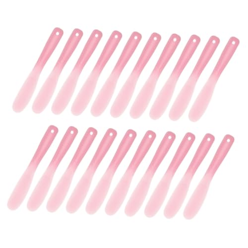 Healvian 20 Stück Teiliges Make Up Spatel aus Robustem Kosmetische Creme Löffel mit Glatter Oberfläche für Präzises Auftragen von Lotion und Masken Leicht Wiederverwendbar von Healvian