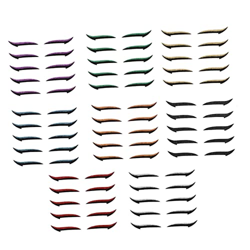 Healvian 200paare Wiederverwendbare Eyeliner Aufkleber Für Doppellid Selbstklebende Augenhaut Aufkleber Farben-mix von Healvian