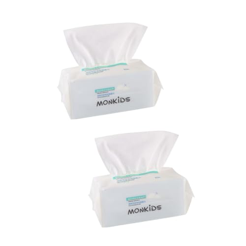 Healvian 200 Stk Make-up-Entferner-Tuch makeup remover wipes Baumwoll-Gesichtstücher handtücher Gesichtstücher aus Baumwolle Gesichtsreinigungstuch verdicken Gesichtstuch Handtuch von Healvian