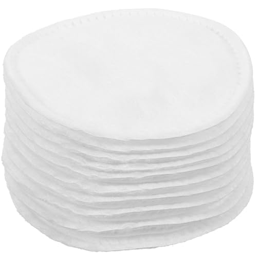 Healvian 200 Stück Dicke Dreilagige Gesichtswattepads Make Up Entferner aus Hautfreundlicher Baumwolle für Sanfte Gesichtsreinigung von Healvian
