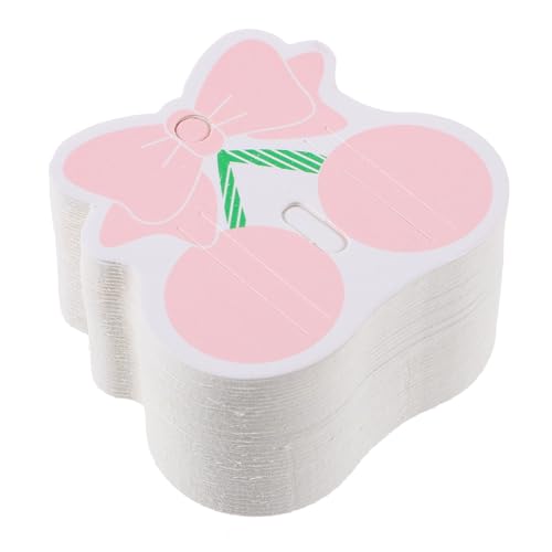 Healvian 200 Stück Haarklammer Display Karten aus Papier für Haarschmuck Aufbewahrung Haarnadeln Organizer Haarschleifen Präsentation Haarklammern Verpackung von Healvian