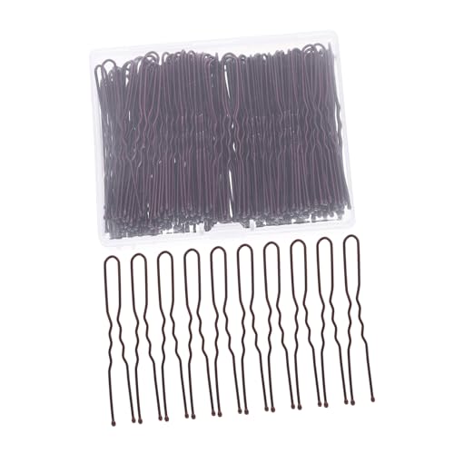 Healvian 200stücke U-förmige Metall-haarnadeln Mit Aufbewahrungsbox Praktische Haarklammern Für Damen Zubehör Für Frisuren Und Chignons Elegantes Haar-accessoire von Healvian