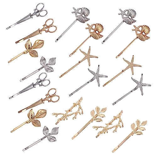 Healvian 20stücke Metall Haarklammern Für Damen Elegante Haarspangen Aus Metall Für Hochzeiten Partys Und Alltag Vielseitige Haaraccessoires Für Jeden Haartyp von Healvian