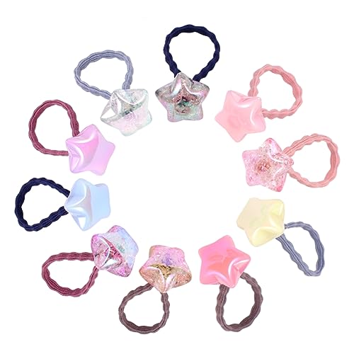 Healvian Elastisches Haargummi-set Mit 20 Stück Haargummis Für Mädchen Ohne Pferdeschwanzhalter Dehnbares Haarseil Zufällige Farbe von Healvian