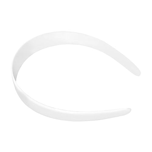Healvian 20stücke Mädchen Einfaches Haarband Aus Kunststoff Weiß Haarschmuck Einfach von Healvian