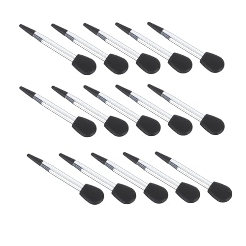 Healvian 20Stücke Silikon Lippenstift Applikatoren Und Make Up Pinsel Non Stick Lidschatten Pinselset Für Präzise Lippen Und Make Up Anwendungen von Healvian