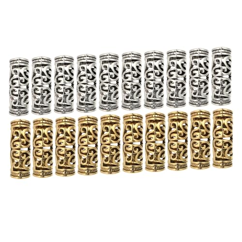 Healvian 20stücke Dread Perlen Haarschmuck Dreadlock Zubehör Haar Ringe Für Zöpfe Flechtaccessoires Zange Healvian 20stücke Dread Perlen Haarschmuck Dreadlock Zubehör Haar Ringe Für Zöpfe Flechtaccessoires Zange von Healvian