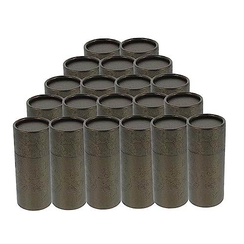 Healvian 20stücke Ätherische Öle Aufbewahrungsbox Box Für Ätherisches Öl Verpackungsbox Für Flaschen Mit Ätherischen Ölen Teeflaschenhalter Geschenkbox Geschenkbehälter Geschenkverpackungsb von Healvian