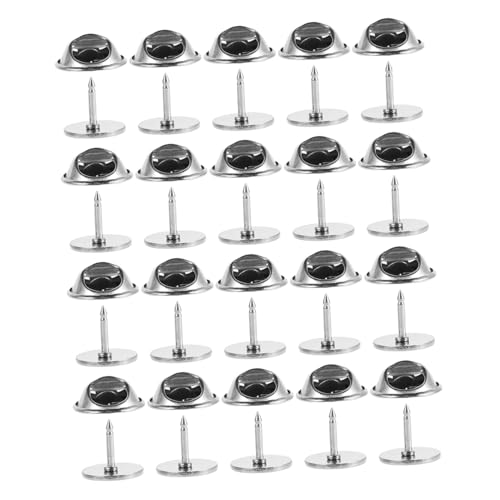 Healvian 20stücke Anstecknadel-rückseiten Verschluss Ersatz Für Emaille-anstecknadeln Sicherheitsnadeln Für Diy-schmuck-herstellung von Healvian