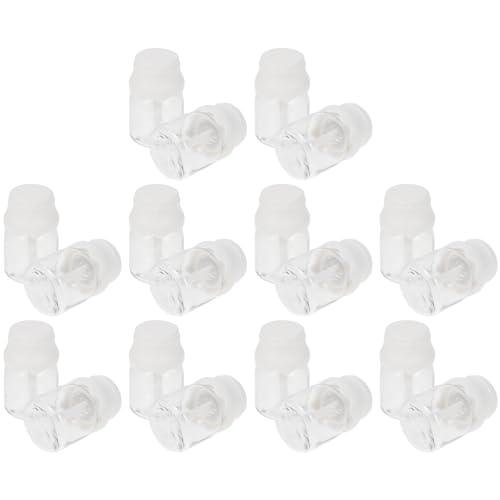 Healvian 20stücke Diy Lippenpflege Röhrchen Leere Wiederverwendbare Lip Gloss Behälter Mit Präzisem Pinselkopf Für Einfaches Auftragen Geeignet Für Make-up Taschen Und Unterwegs von Healvian