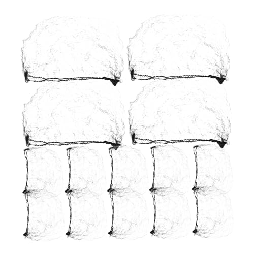 Healvian 20stücke Netz-haarnetz Für Damen Elastisches Perückennetz Mit Großen Löchern Für Luftzirkulation Nylon-material Für Haltbarkeit Unsichtbar Für Professionelle Styling Oder von Healvian