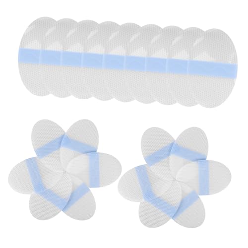Healvian 20stücke Wasserdichte Ohrenschutz Aufkleber Für Transparentes Ohrenschutz Schwimmen Baden Und Friseurbedarf Pu-material Für Optimalen Schutz Und Komfort von Healvian