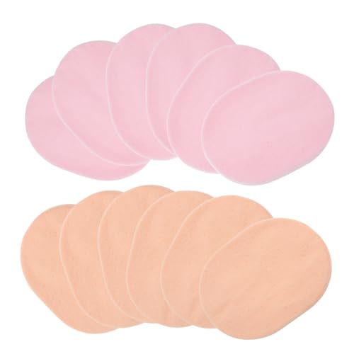 Healvian 24 Stück Teiliges Weicher Dicker Gesichtsschwämme aus Hautfreundlichem Material Vielseitig als Reise gesichtsreiniger und Make up entferner Handlich und Praktisch für Sanfte von Healvian