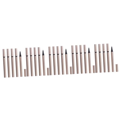 Healvian 25 Stück Eyeliner Leerrohr Leerer Eyeliner Behälter Leere Eyeliner Röhre Nachfüllbare Tuben Eyeliner Stab Röhren DIY Eyeliner Tube Nachfüllbarer Eyeliner Stift Nachfüllbare von Healvian