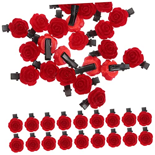 Healvian 25-teiliges Haarspangen-set Mit Blumen Für Damen Elegantes Haarnadel-set Mit Blumen von Healvian
