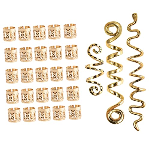 Healvian Flechtzubehör-set 28-teilig Haarspiralen Aus Metall Haarmanschetten Für Einzigartige Frisuren Eleganz Für Besondere Anlässe von Healvian
