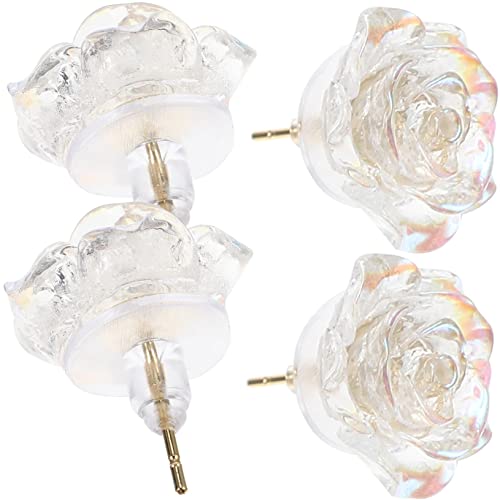 Healvian 2Paare Blumenohrringe Für Damen Ohrstecker Im Design Für Besondere Anlässe Modisches Accessoire Für Look von Healvian