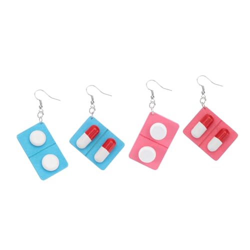 Healvian 2Paare Kreative Ohrringe im Design Baumelnde Ohrhänger Einzigartiges Accessoire für Partys Cosplay Jubiläumsfeiern Langlebiges Material Perfektes Healvian 2Paare Kreative Ohrringe im Design Baumelnde Ohrhänger Einzigartiges Accessoire für Partys Cosplay Jubiläumsfeiern Langlebiges Material Perfektes von Healvian