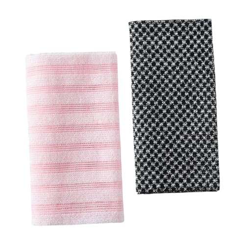Healvian 2stücke Pack Bad Haut Handtuch Wäscher Körperhautreiniger Peeling Handtücher Für Dusche Anwendung von Healvian