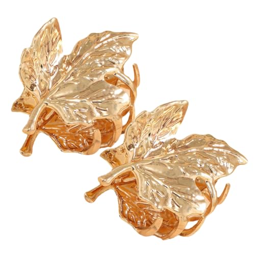 Healvian 2stücke Damen Haarklammern Im Blattdesign Stilvolle Haarclips Für Dickes Und Dünnes Haar Praktische Haaraccessoires Für Make-up Sport Und Alltag von Healvian