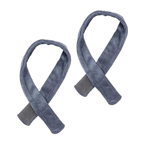 Healvian 2-teiliges Haarfärbe-stirnband – Saugfähiges Salon-kopftuch – Friseurband – Farbstoffabsorbierendes Handtuch – Gesichtswasch-stirnband von Healvian