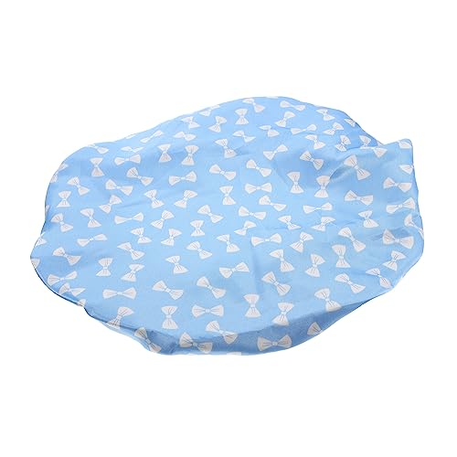 Healvian 2st Doppellagige Duschhaube Aus Satin Geburtstagsmütze Stirnband Hut Mit Breitem Schlafende Satinmütze Kinder Badekappe Jungenhüte 100% Polyester Mädchen Haar Kopftuch von Healvian