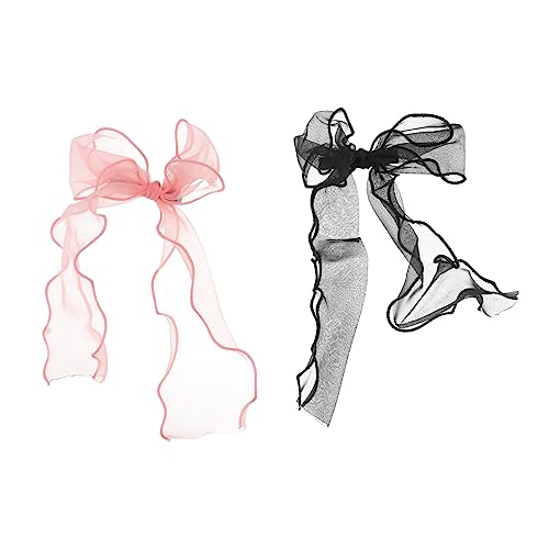 Healvian 2stücke -haarspange Mit Schleife Für Damen Exquisiter Kopfschmuck Haarnadel Für Mädchen Haarspangen Für Frauen Zufällige Farbe von Healvian