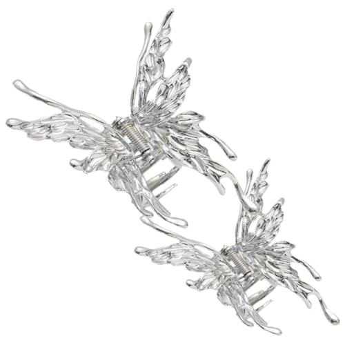 Healvian 2stücke Schmetterling Haarklammern Damen Kleine Haarspangen Einzigartige Haarschmuck Für Langes Haar Styling Werkzeug von Healvian
