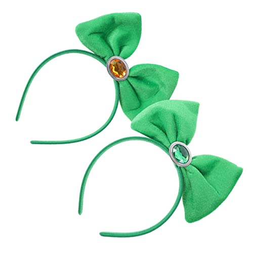 Healvian 2stücke Saint Patrick's Day Haarschmuck Mit Dekorativem Schleifen-design Für Feiern Und Besondere Anlässe Für Und Mädchen von Healvian