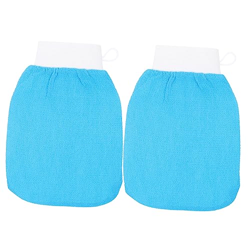 Healvian 2St Peeling-Handschuhe Spa-Massagehandschuh Koreanischer Peelinghandschuh exfoliating glove exfoliate gloves Schrubbhandschuh Fäustlinge zum Schrubben der Haut Mädchen Lieferungen von Healvian