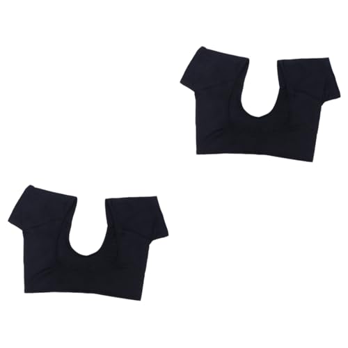 Healvian 2St Unterarm-Schweißpolsterweste underarm sweat pad unterarm schweiß pads Achselpflaster Kurzarmoberteile für Damen Lauf-Tanktop Tanktops für Damen Sweatweste für Mädchen sprühen von Healvian