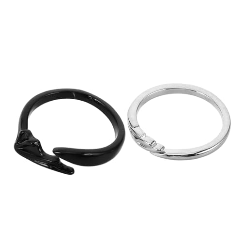 Healvian 2Stücke Angel Teufel Ringe Verstellbare Ringe Für Frauen Personalisierte Schmuckstücke Casual Deko Ringschmuck Healvian 2Stücke Angel Teufel Ringe Verstellbare Ringe Für Frauen Personalisierte Schmuckstücke Casual Deko Ringschmuck von Healvian