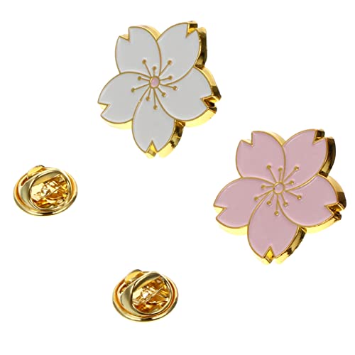Healvian 2stücke Kirschblüten-brosche Japanischer Stil Kleidungsbrosche Modebrosche Party-dressing-brosche Für Pullover Jacken Mäntel Kleider Anzüge Hochzeiten Partys Damen Mädchen Healvian 2stücke Kirschblüten-brosche Japanischer Stil Kleidungsbrosche Modebrosche Party-dressing-brosche Für Pullover Jacken Mäntel Kleider Anzüge Hochzeiten Partys Damen Mädchen von Healvian