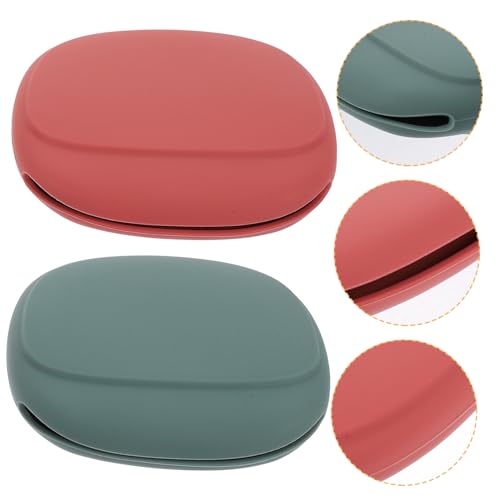 Healvian 2Stücke Puderquastenhalter Für Unterwegs Make Up Aufbewahrungsetui Und Praktischer Organizer Für Make Up Schwämme Und Puderquasten Healvian 2Stücke Puderquastenhalter Für Unterwegs Make Up Aufbewahrungsetui Und Praktischer Organizer Für Make Up Schwämme Und Puderquasten von Healvian