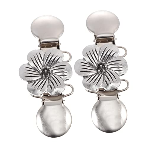 Healvian 2Stücke Retro Cardigan Clips für Damen Hochwertige Kleidung Zubehör Überraschung Verschlüsse Vintage Stil für Pullover und Umhänge von Healvian