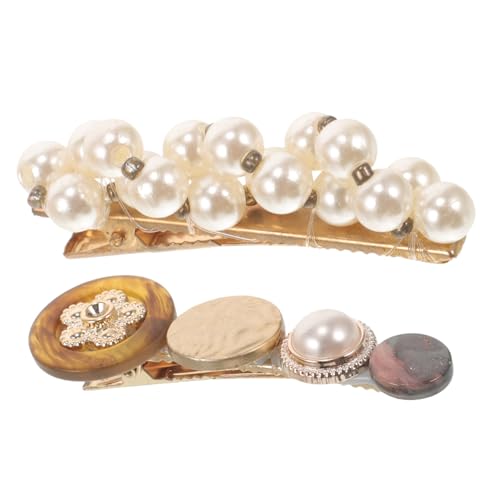 Healvian Haarspange Damen Haarspangen Mädchen Haarspange Damen Haarnadel Vintage Royal Court Style 2er Set Zufälliger Stil Healvian Haarspange Damen Haarspangen Mädchen Haarspange Damen Haarnadel Vintage Royal Court Style 2er Set Zufälliger Stil von Healvian