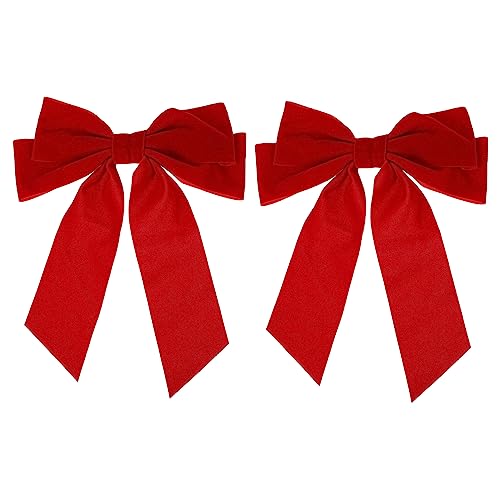 Healvian 2 Große Haarschleifen-clips Für Damen Und Mädchen Elegante Haarspangen Mit Schleife Für Partys Zeremonien Und Den Alltag von Healvian